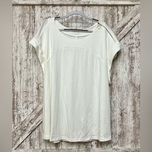 Lands End NWOT - White Yoke Style Shirt